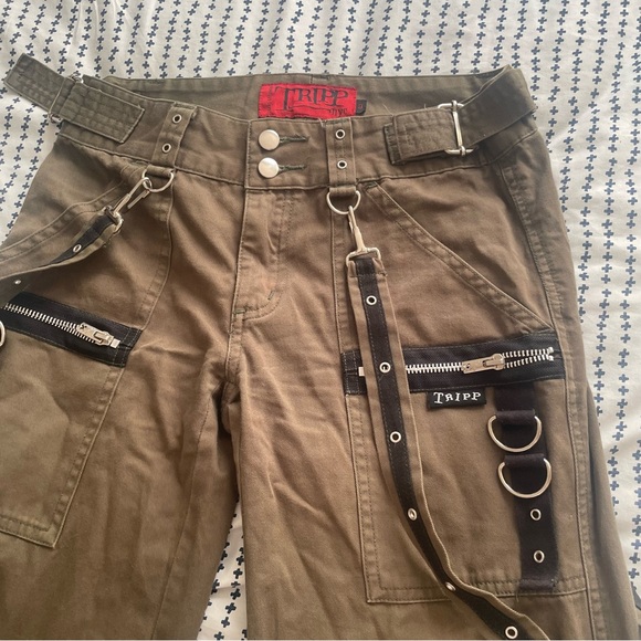 RARE tripp nyc militia cargo pants - Picture 2 of 4